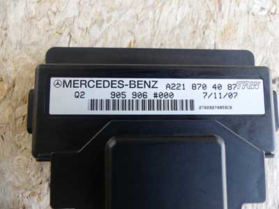 Mercedes Passenger's Seat Occupancy Weight Sensor A2218704087 W221 07-13 S350 S400 S550 S600 S65 AMG3